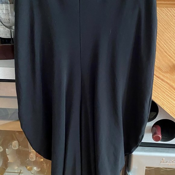 NEW Long black skirt, unique and dramatic, Size 8, - Picture 2 of 7
